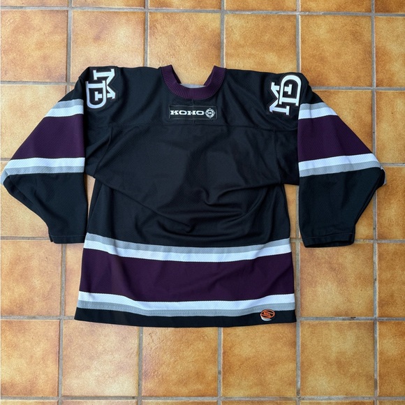 Vintage Rare Black Koho Anaheim Mighty Ducks Jersey Men's Size M Medium hockey - Picture 6 of 9